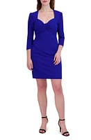 Julia Jordan Knot Front Cutout Back Sheath Dress Cobalt at Nordstrom,