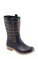 Pendleton Diamond Peak Waterproof Rain Boot in Navy at Nordstrom, Size 8