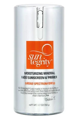 SUNTEGRITY Moisturizing Face Sunscreen & Primer Broad Spectrum SPF 30 at Nordstrom