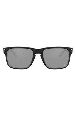 Oakley x Las Vegas Raiders Holbrook 57mm Square Sunglasses in Black at Nordstrom