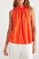 Brave+True Kelley Linen Blend A-Line Top at Nordstrom,