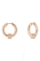 Spinelli Kilcollin Ursa Minor Pavé Diamond Huggie Earrings in Rose Gold at Nordstrom