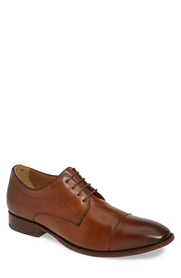 Johnston & Murphy McClain Cap Toe Derby Tan Leather at Nordstrom,