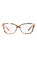 Michael Kors Georgetown 52mm Round Optical Glasses in Pink Tortoise at Nordstrom