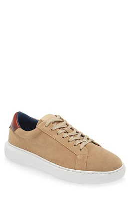 G Brown Puff Suede Low Top Sneaker Sand at Nordstrom,