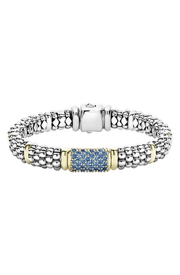 LAGOS Signature Caviar Rope Bracelet in Silver at Nordstrom