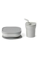 Miniware Sip & Snack Set in Dove Grey/Dove Grey at Nordstrom