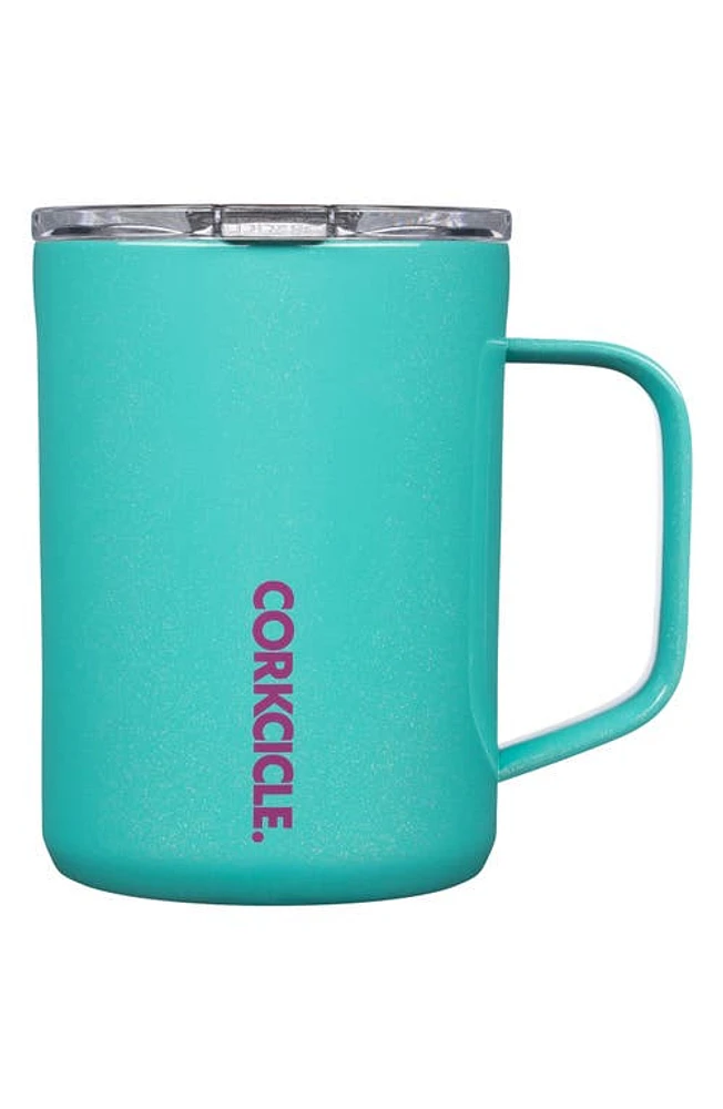 Corkcicle 16-Ounce Insulated Mug in Sparkle Mermaid at Nordstrom