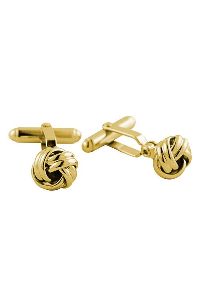 David Donahue Knot Cuff Links in Gold at Nordstrom