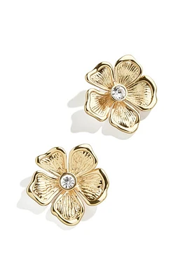 BaubleBar Baby Bloomer Floral Drop Earrings in Gold at Nordstrom