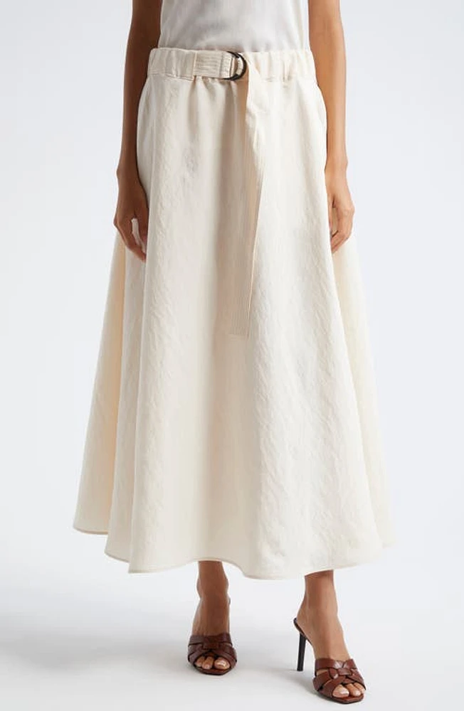 Reiss Kori Belted Skirt Cream at Nordstrom,