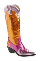 AZALEA WANG Hendrix Western Boot Pink at Nordstrom,