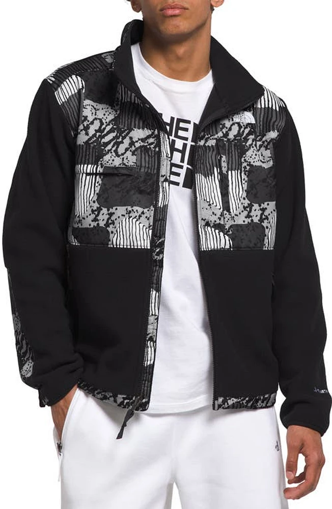 The North Face Denali Fleece Jacket Tnf Black Abstract Yosemite at Nordstrom,