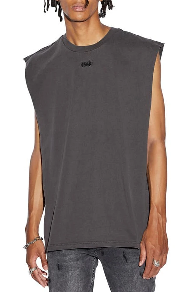 Ksubi Slash Biggie Sleeveless Muscle Tee in Black at Nordstrom, Size Small