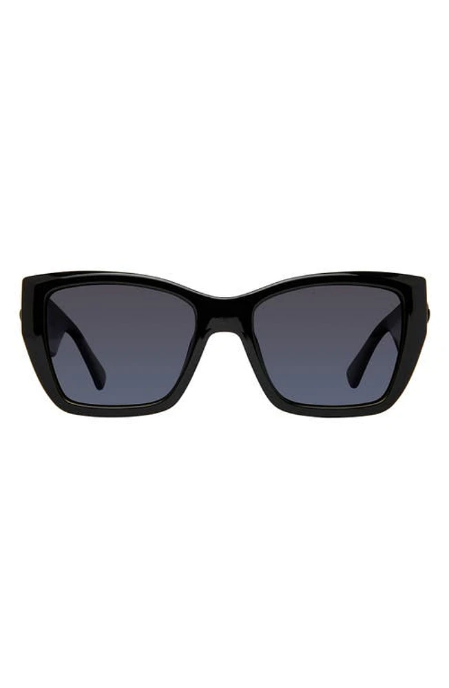 Kurt Geiger London Kensington 54mm Gradient Rectangular Sunglasses in / Gradient at Nordstrom