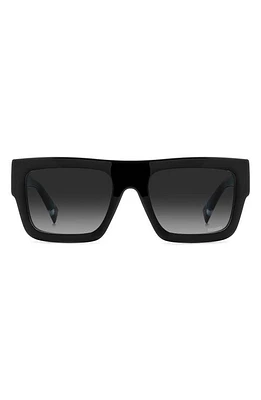 Missoni 53mm Rectangular Sunglasses in Black/Grey Shaded at Nordstrom