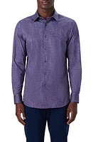 Bugatchi OoohCotton Print Button-Up Shirt at Nordstrom,