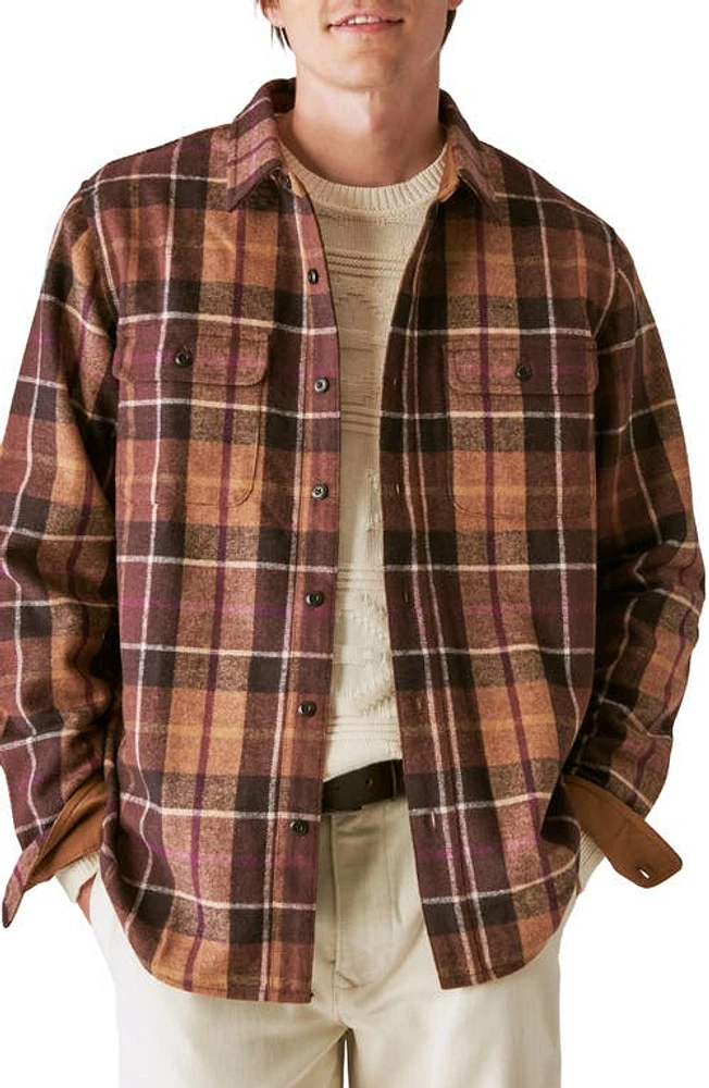 Lucky Brand x Guinness Plaid Button-Up Shirt at Nordstrom,