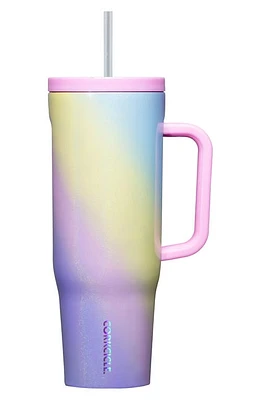 Corkcicle Cruiser 40-Ounce Insulated Tumbler with Handle in Rainbow Unicorn at Nordstrom