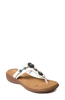 Minnetonka Brecca Flip Flop White at Nordstrom,