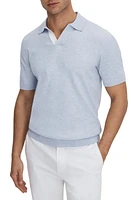 Reiss Boston Polo Sweater in Soft Blue at Nordstrom, Size Xx-Large