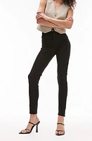 Topshop Jamie Jeans Black at Nordstrom