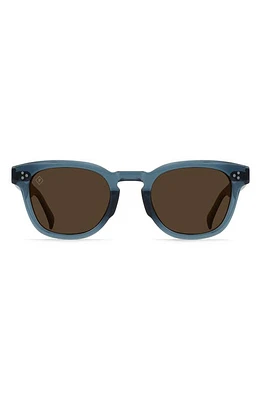 RAEN Squire 49mm Polarized Round Sunglasses in Absinthe/Vibrant Brown Polar at Nordstrom