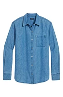 vineyard vines Chambray Button-Up Shirt Morning Mist at Nordstrom,