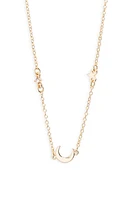 BP. Moon & Star Necklace in Gold at Nordstrom