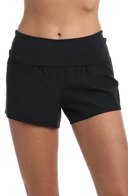 La Blanca Island Goddess Board Shorts Black at Nordstrom,