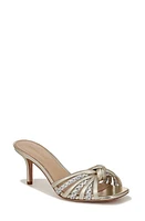 Veronica Beard Misa Slide Sandal Platinum/Silver at Nordstrom,