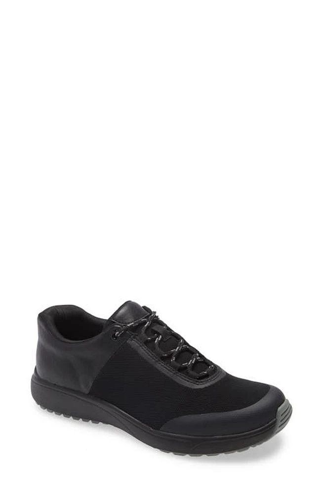 TRAQ by Alegria Jaunt Knit Sneaker Leather at Nordstrom,