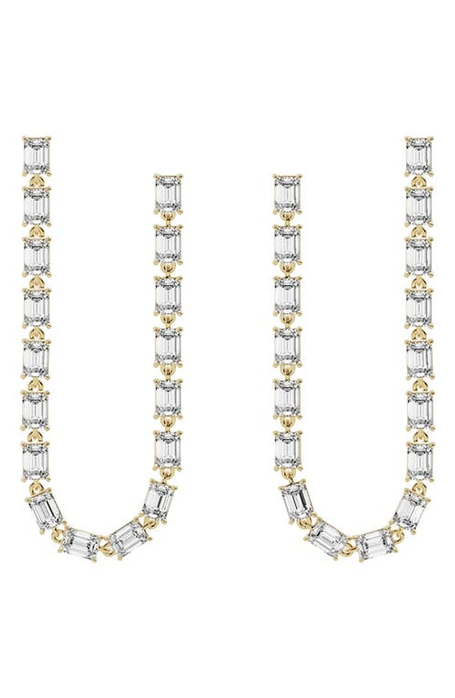 Jennifer Fisher 18K Gold Lab Created Diamond Dangler Drop Earrings - 8.16 ctw in 18K Yellow Gold at Nordstrom