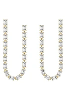 Jennifer Fisher 18K Gold Lab Created Diamond Dangler Drop Earrings - 8.16 ctw in 18K Yellow Gold at Nordstrom