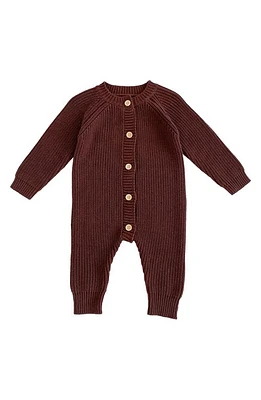 Ashmi & Co. Dallas Knit Cotton Romper Coffee at Nordstrom, M