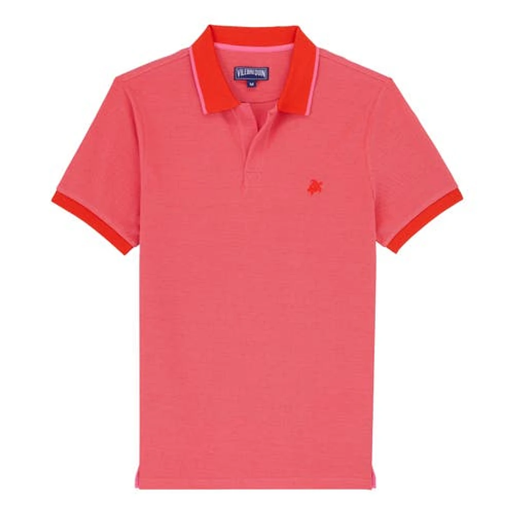 Vilebrequin Men's Solid Cotton Polo in Palace at Nordstrom, Size Xx-Large