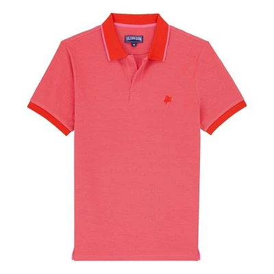 Vilebrequin Men's Solid Cotton Polo in Palace at Nordstrom, Size Xx-Large