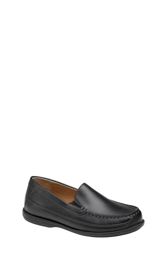 Johnston & Murphy Kids' Locklin Venetian Loafer Black at Nordstrom, M