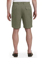 Harbor Bay by DXL Continuous Comfort Cargo Shorts in Olive at Nordstrom, Size 58