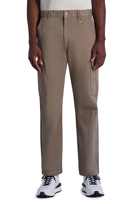 Karl Lagerfeld Paris Slim Fit Stretch Cotton Cargo Pants Tan at Nordstrom,