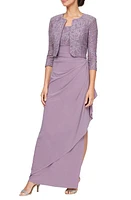 Alex Evenings Empire Waist Gown with Bolero Jacket at Nordstrom