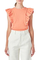 English Factory Merrow Ruffle Top at Nordstrom,