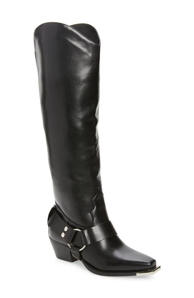 AZALEA WANG Lincolnpark Western Boot Black at Nordstrom,