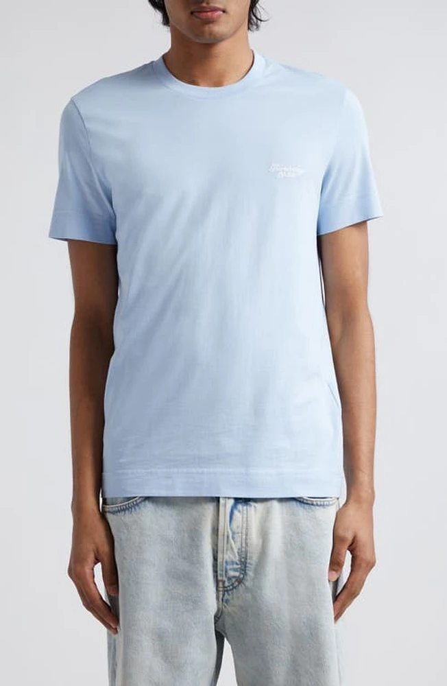 Givenchy Slim Fit Logo Embroidered T-Shirt at Nordstrom,