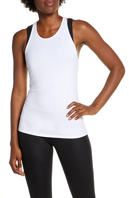 Alo Select Racerback Tank Top White at Nordstrom,