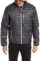 Cutter & Buck Rainier Primaloft Water Resistant Puffer Jacket Black at Nordstrom,