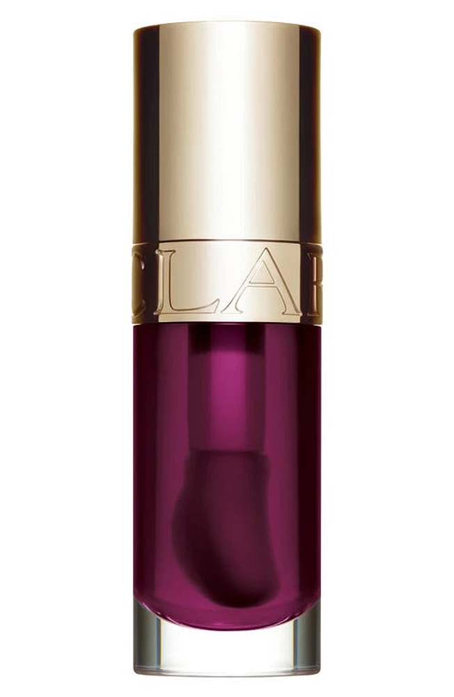 Clarins Lip Comfort Oil in 10 Plum at Nordstrom