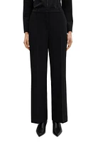 MANGO Wide Leg Flat Front Pants at Nordstrom,