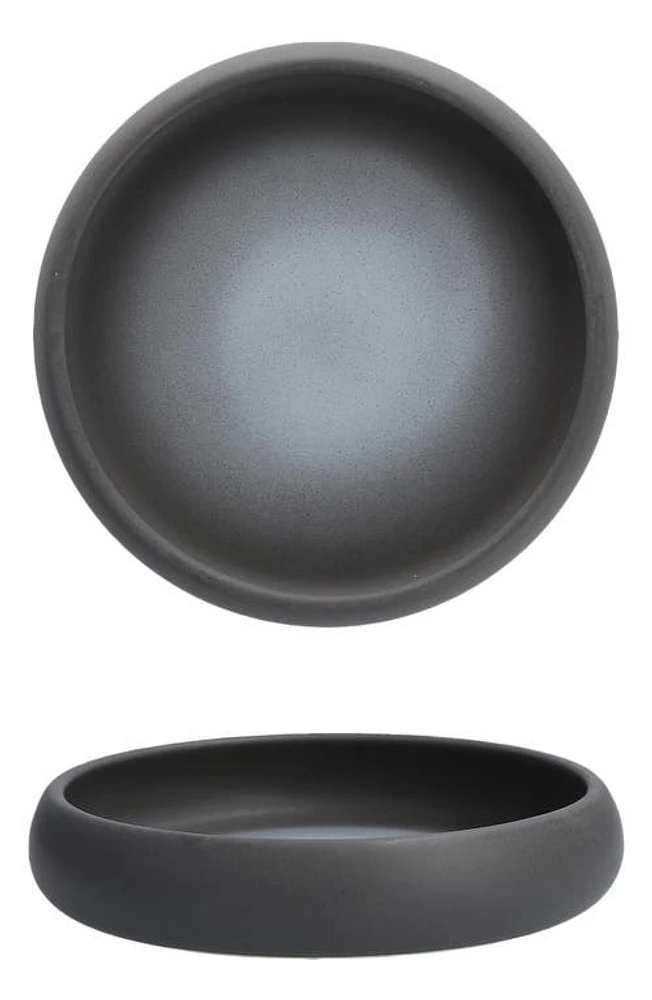 Fortessa Cloud Terre Set of 4 Arlo Bowls in Charcoal at Nordstrom