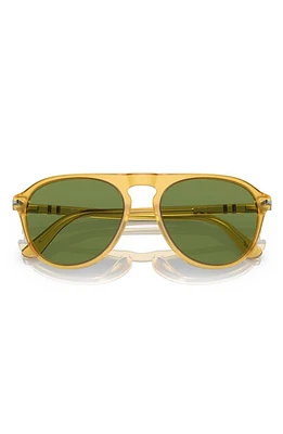 Persol 55mm Pilot Sunglasses in Green at Nordstrom